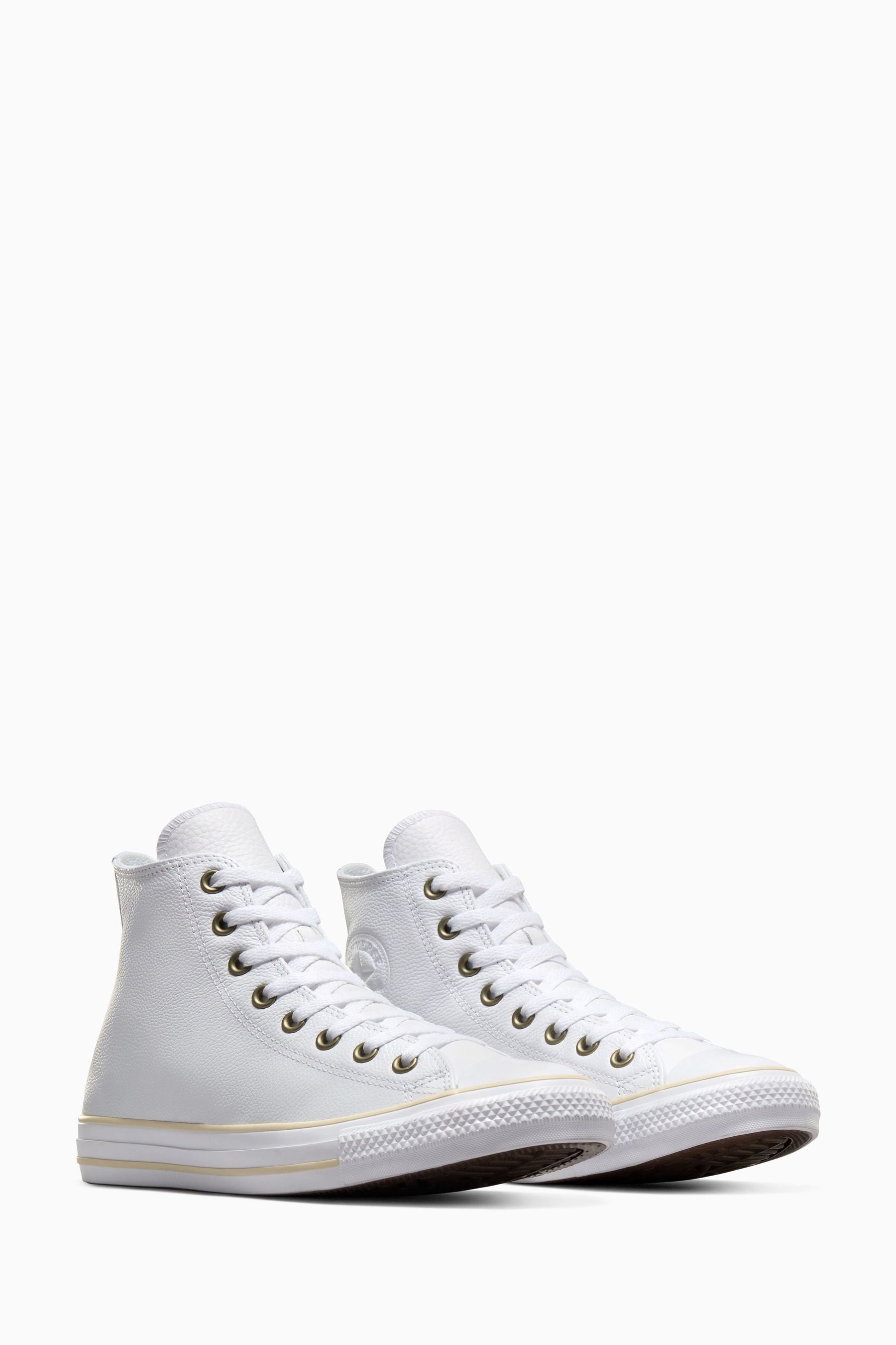 Converse White Chuck Taylor All Star High Top Trainers