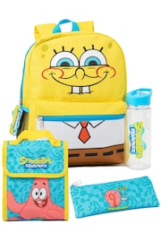 Vanilla Underground Yellow SpongeBob SquarePants Unisex Kids 4 Piece Backpack Set - Image 1 of 5