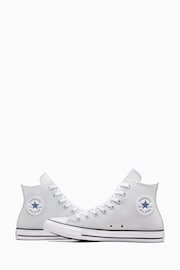 Converse Grey Chuck Taylor All Star High Top Trainers - Image 12 of 15