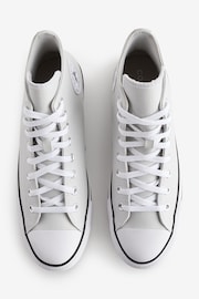 Converse Grey Chuck Taylor All Star High Top Trainers - Image 8 of 15