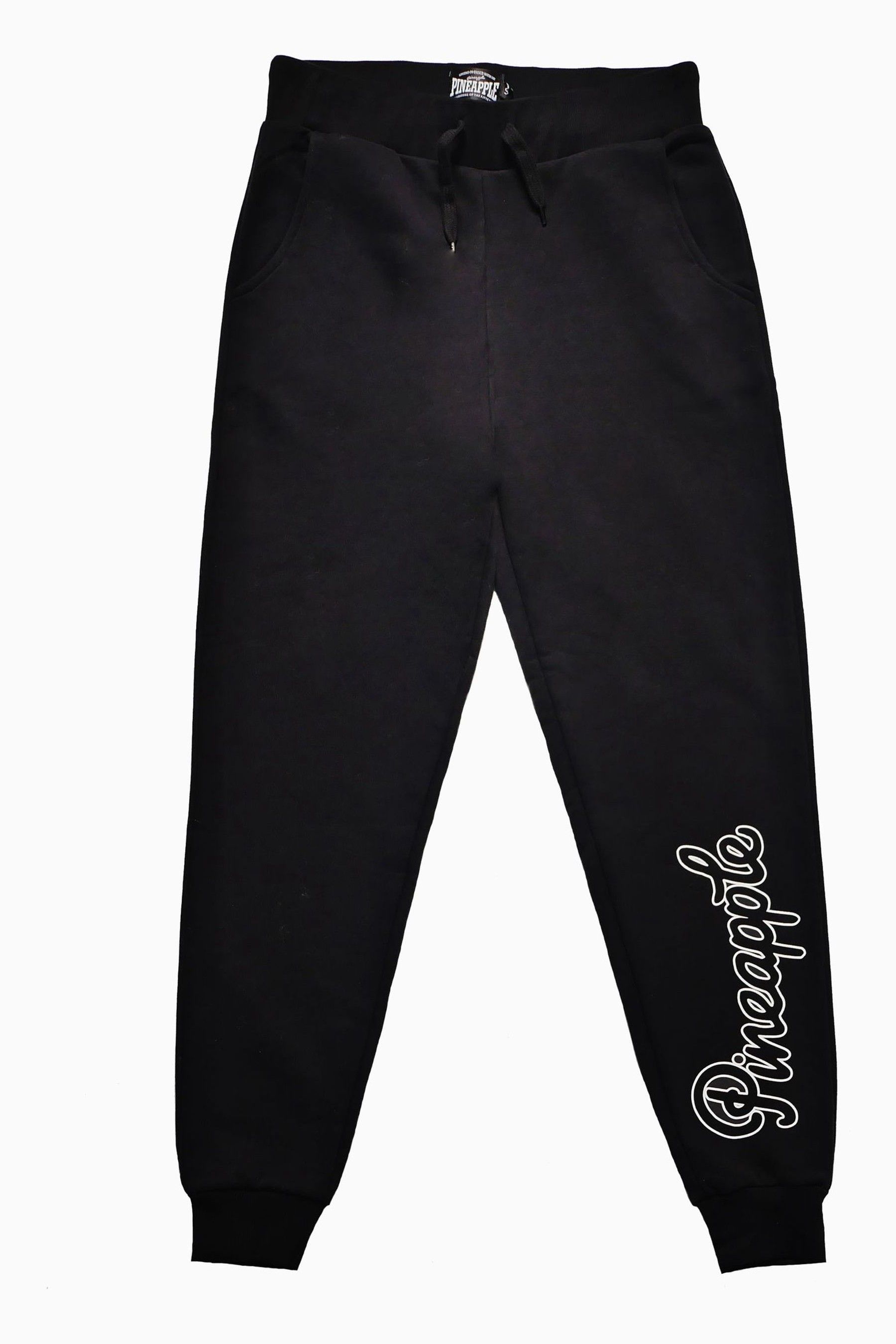 Buy Pineapple Black Loopback Joggers from Next Gibraltar