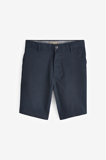 Navy Blue/Grey/Stone Slim Stretch Chinos Shorts 3 Pack