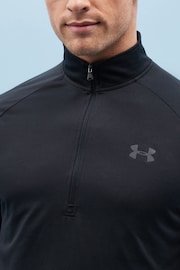 Under Armour Black Tech Quarter Zip Fleece - Image 5 of 5