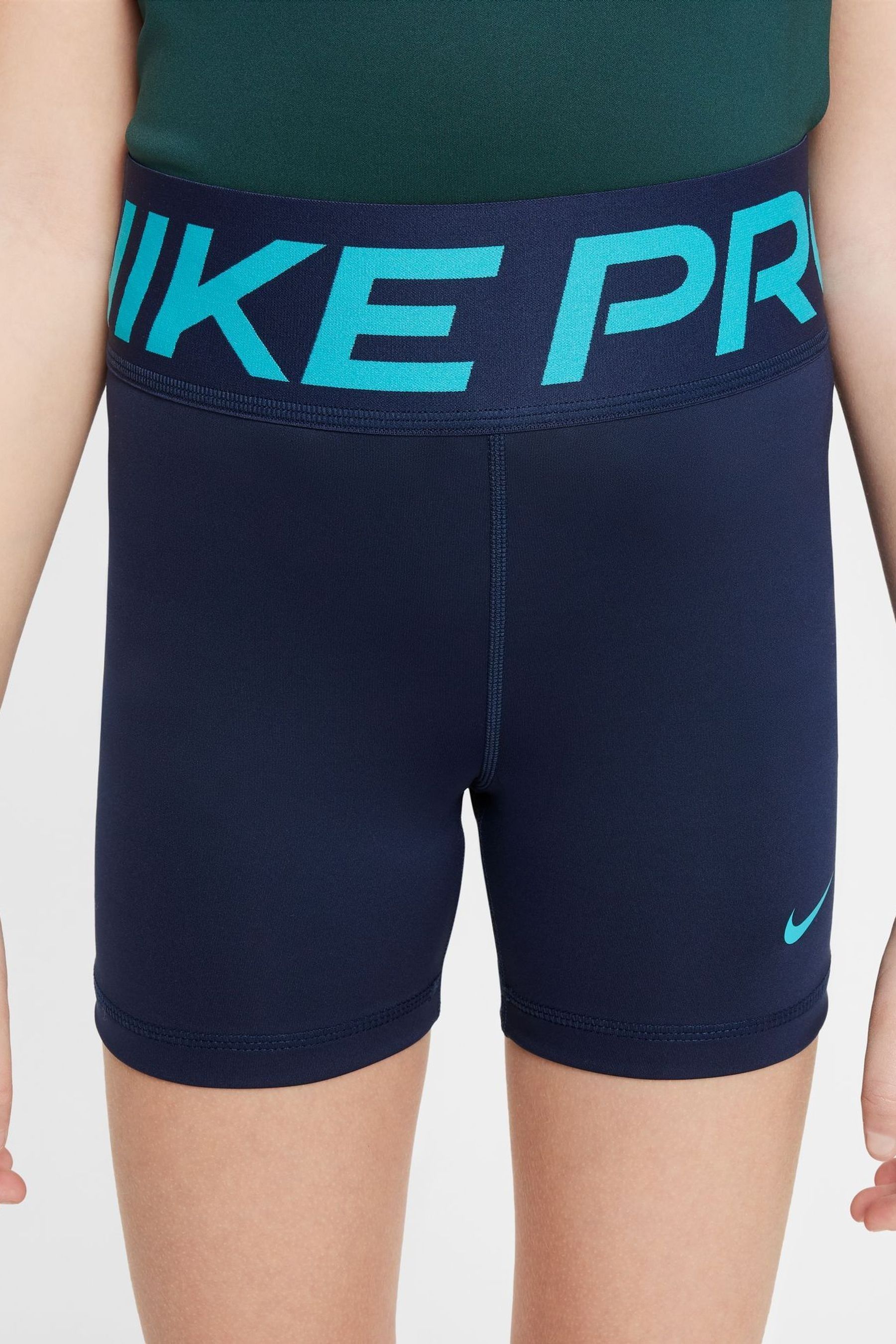 Buy Nike Midnight Navy Pro Dri FIT 3 Inch Super High Waist Shorts from the Next UK online shop