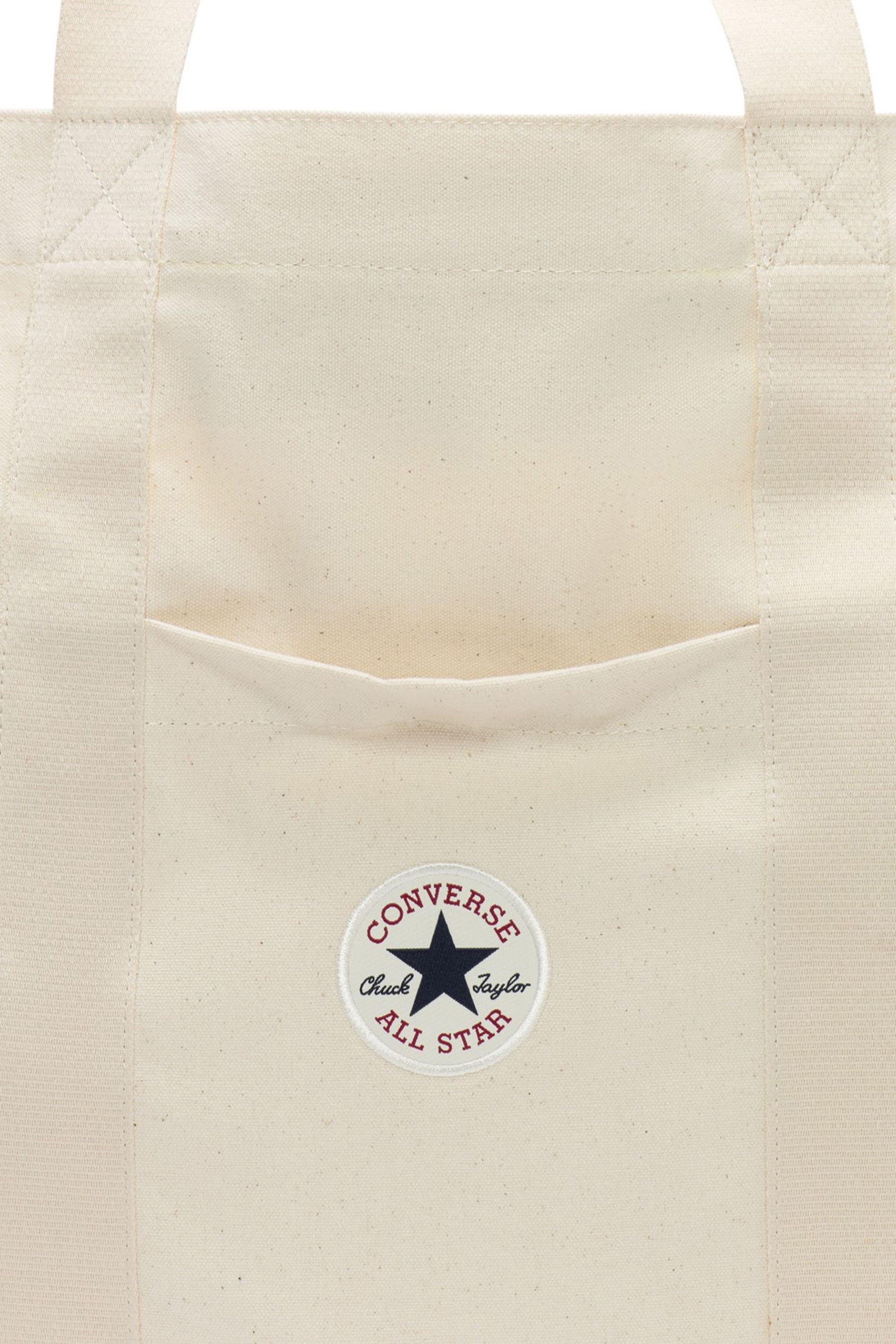 Buy Converse Cream 100 Cotton Chuck Premium Canvas Tote Bag from the Next UK online shop