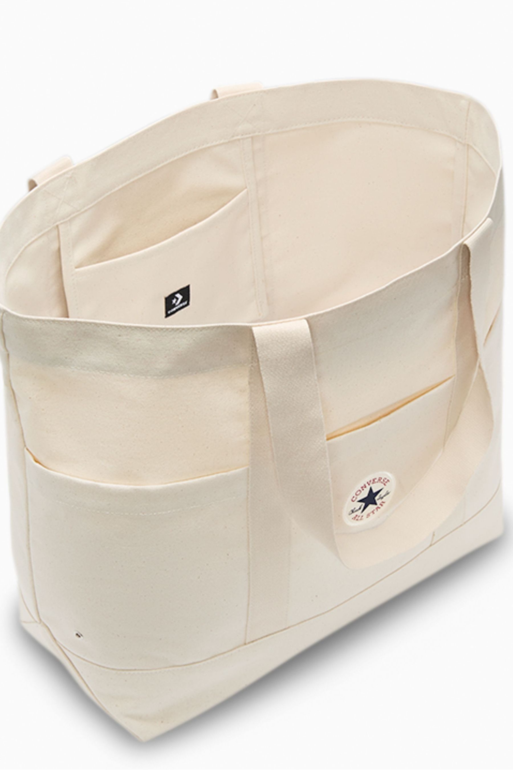 Buy Converse Cream 100 Cotton Chuck Premium Canvas Tote Bag from the Next UK online shop