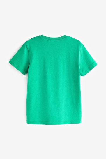 Green Jade Cotton Short Sleeve T-Shirt (3-16yrs)