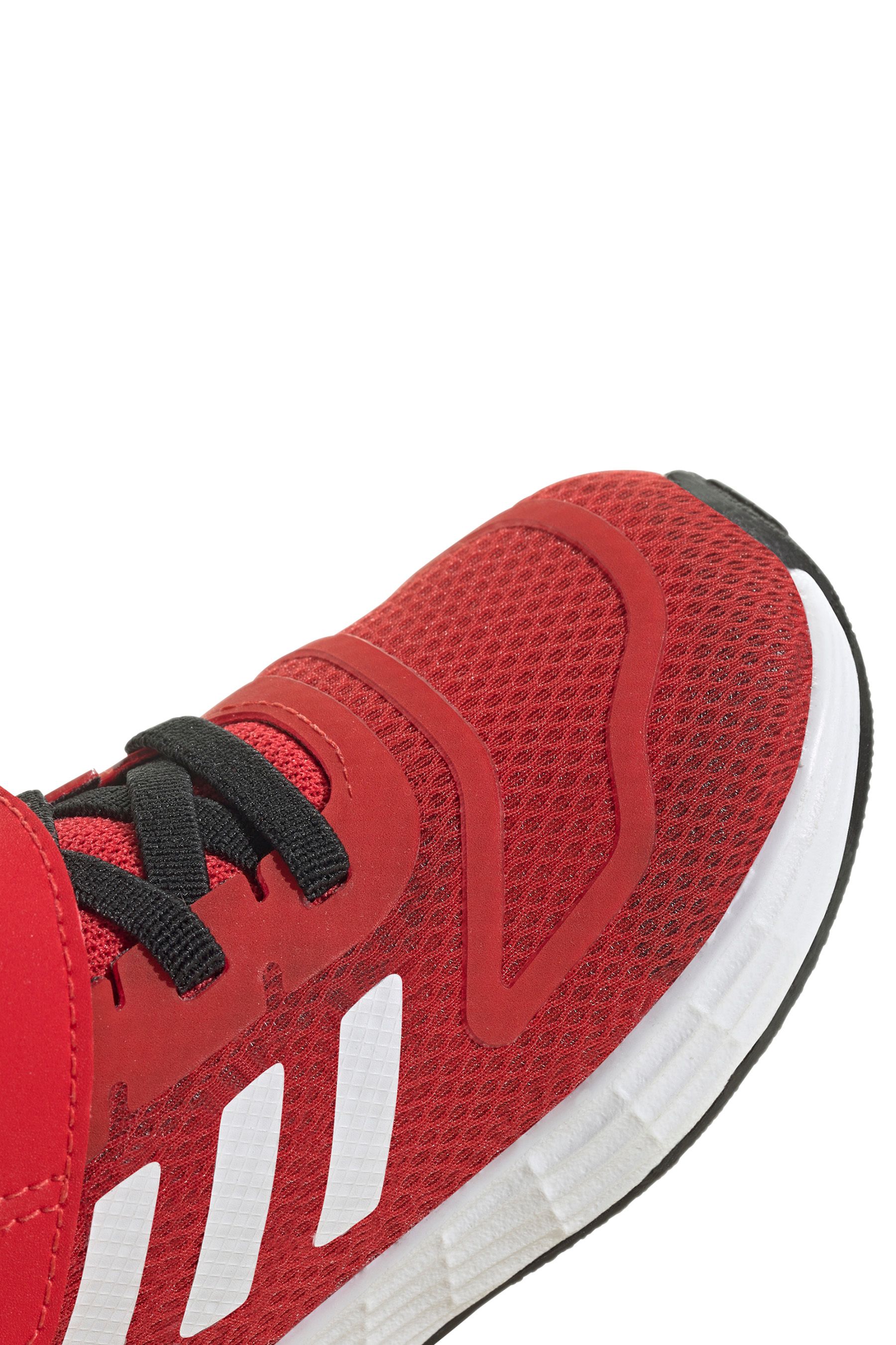 Infant red adidas trainers store