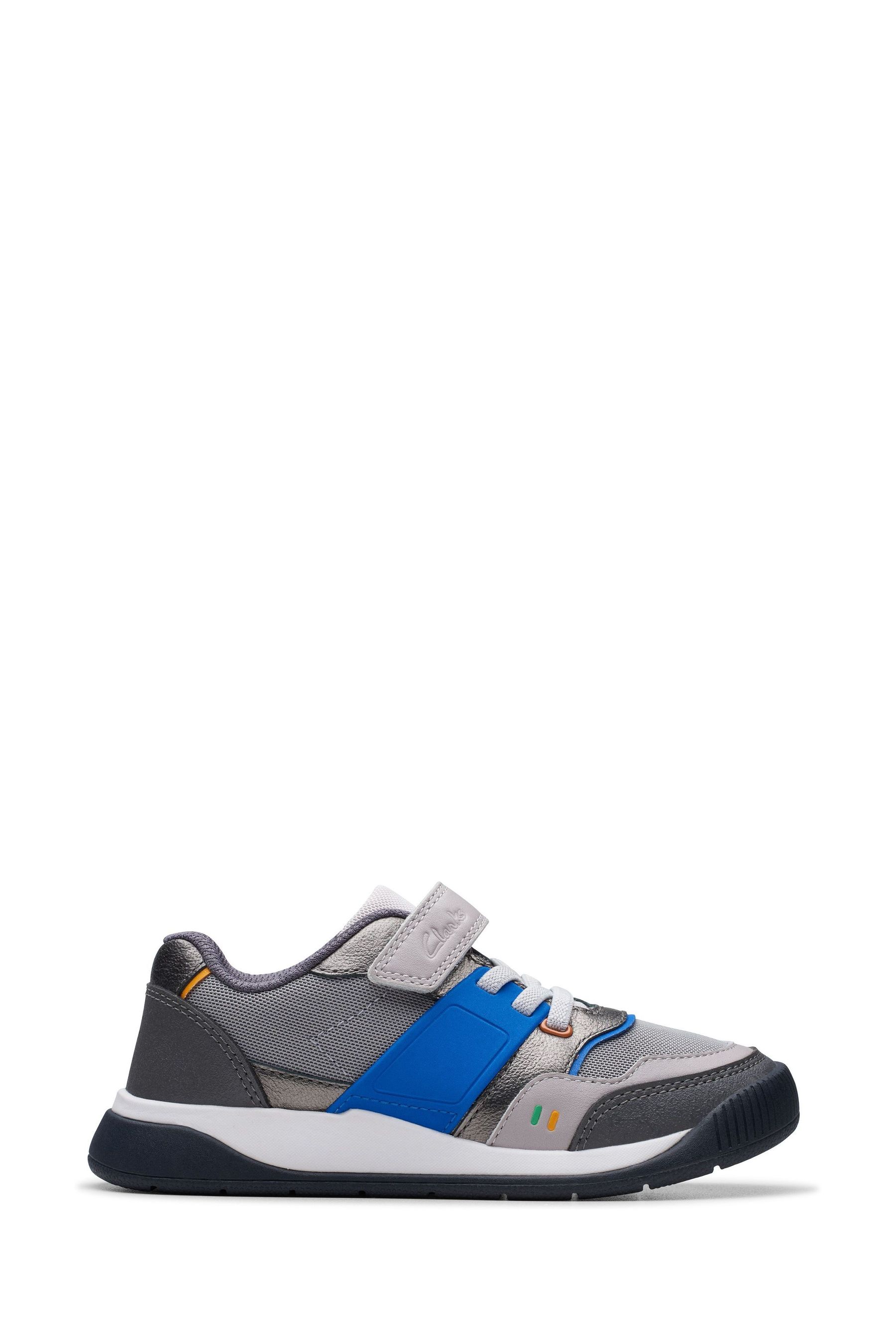 Buy Clarks Grey Lune Flex Kids Trainers from the Next UK online shop