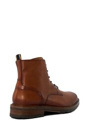 Dune London Natural Cheshires Plain Toe Cleated Sole Boots - Image 4 of 6