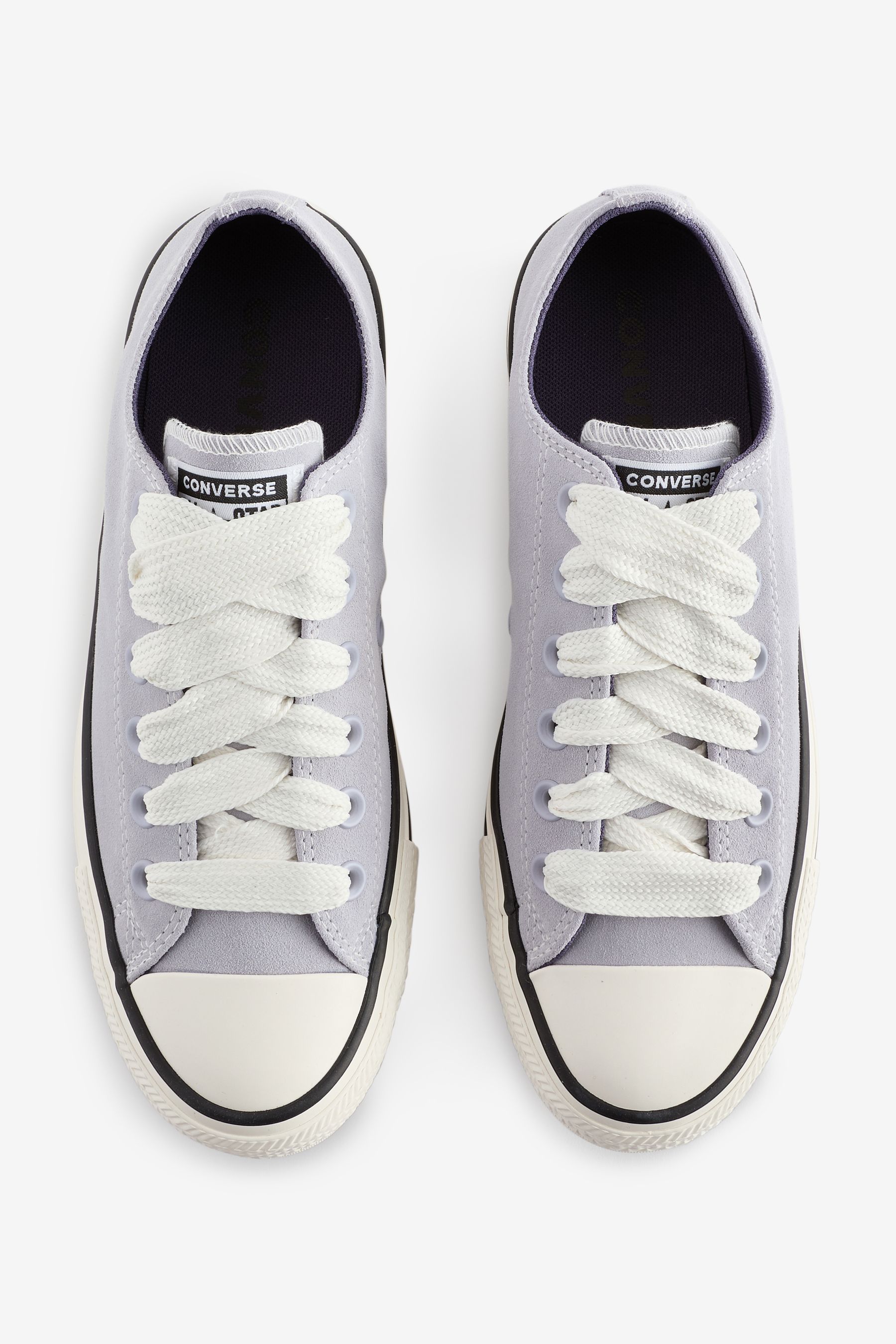 Buy Converse Blue Chuck Taylor All Star 90s Suede Low Trainers from Next Luxembourg
