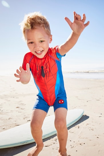 Spider-Man Sunsafe Swimsuit (3mths-8yrs)