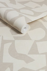 Neutral Soft Minimal Geo Wallpaper - Image 6 of 6