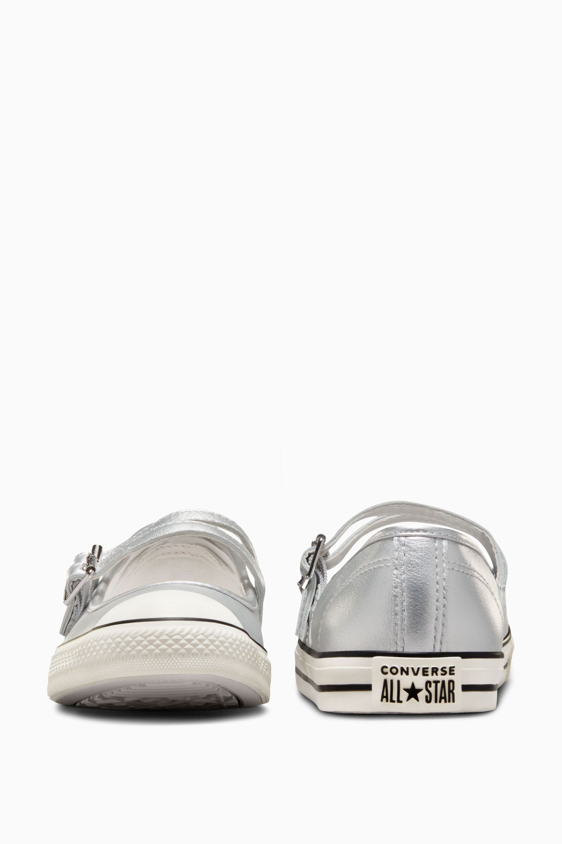 Buy Converse Silver Chuck Taylor Mary Jane Trainers from Next United Arab Emirates