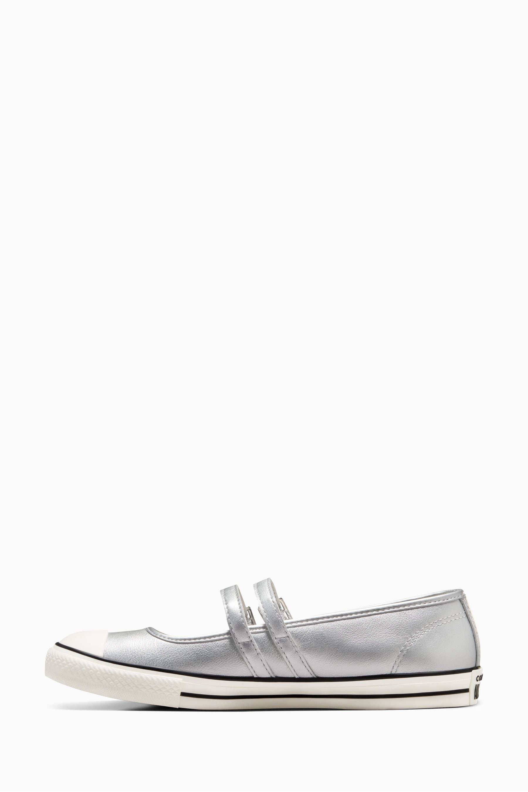 Buy Converse Silver Chuck Taylor Mary Jane Trainers from Next United Arab Emirates