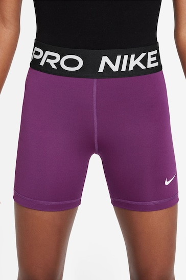 Nike Purple Violet Dri-FIT Pro 3 Inch Shorts