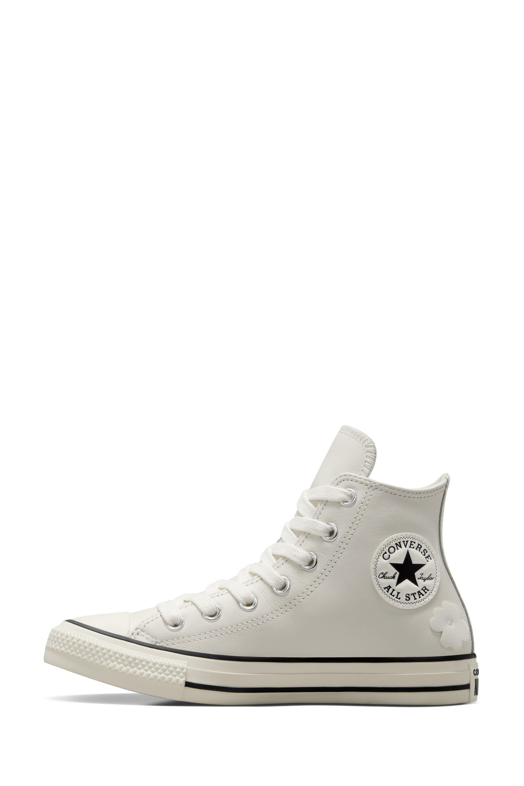 Converse Grey Chuck Taylor All Star Metallic Ballet Trainers