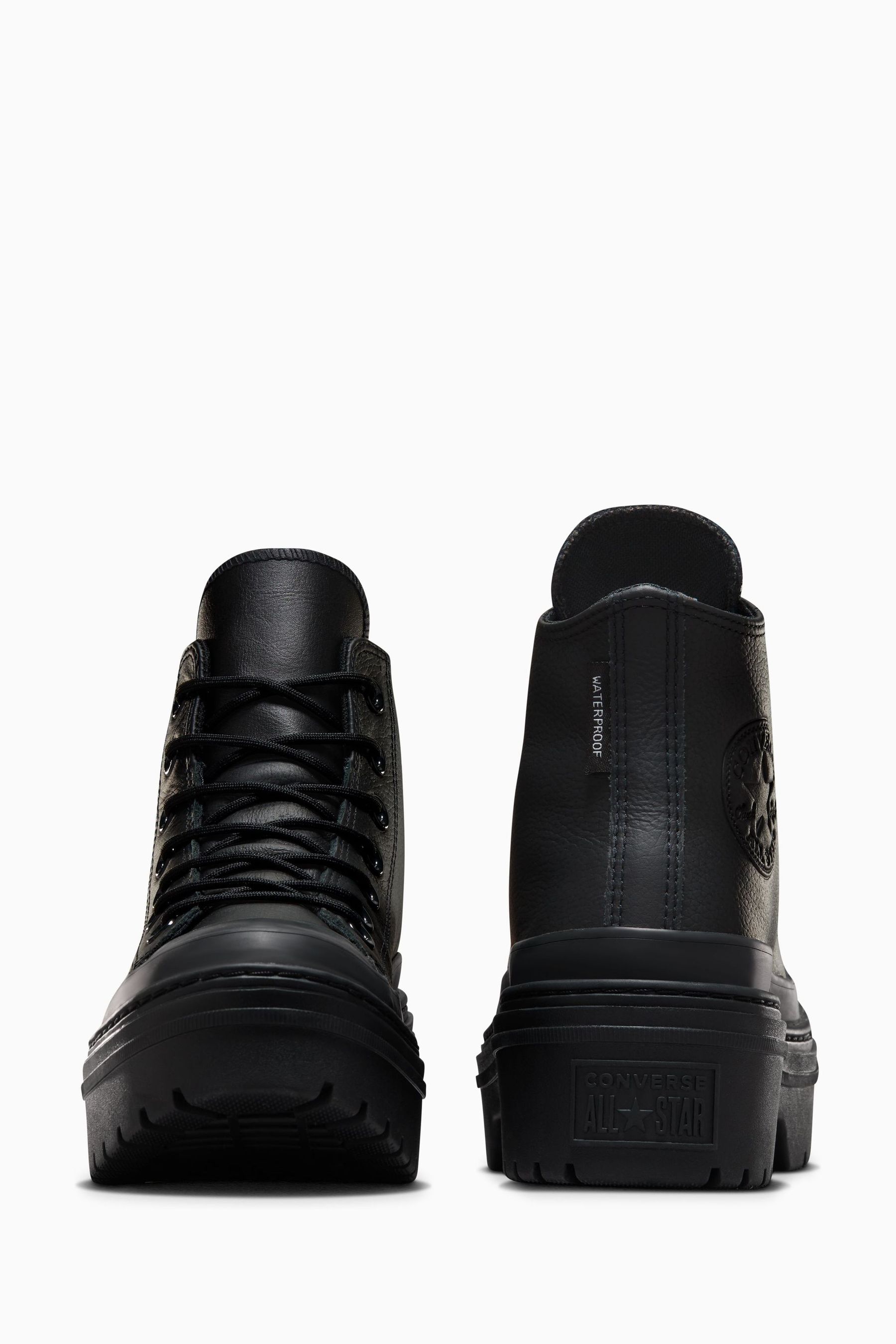 Buy Converse Black Chuck Taylor All Star Lugged Heel Trainers from Next USA
