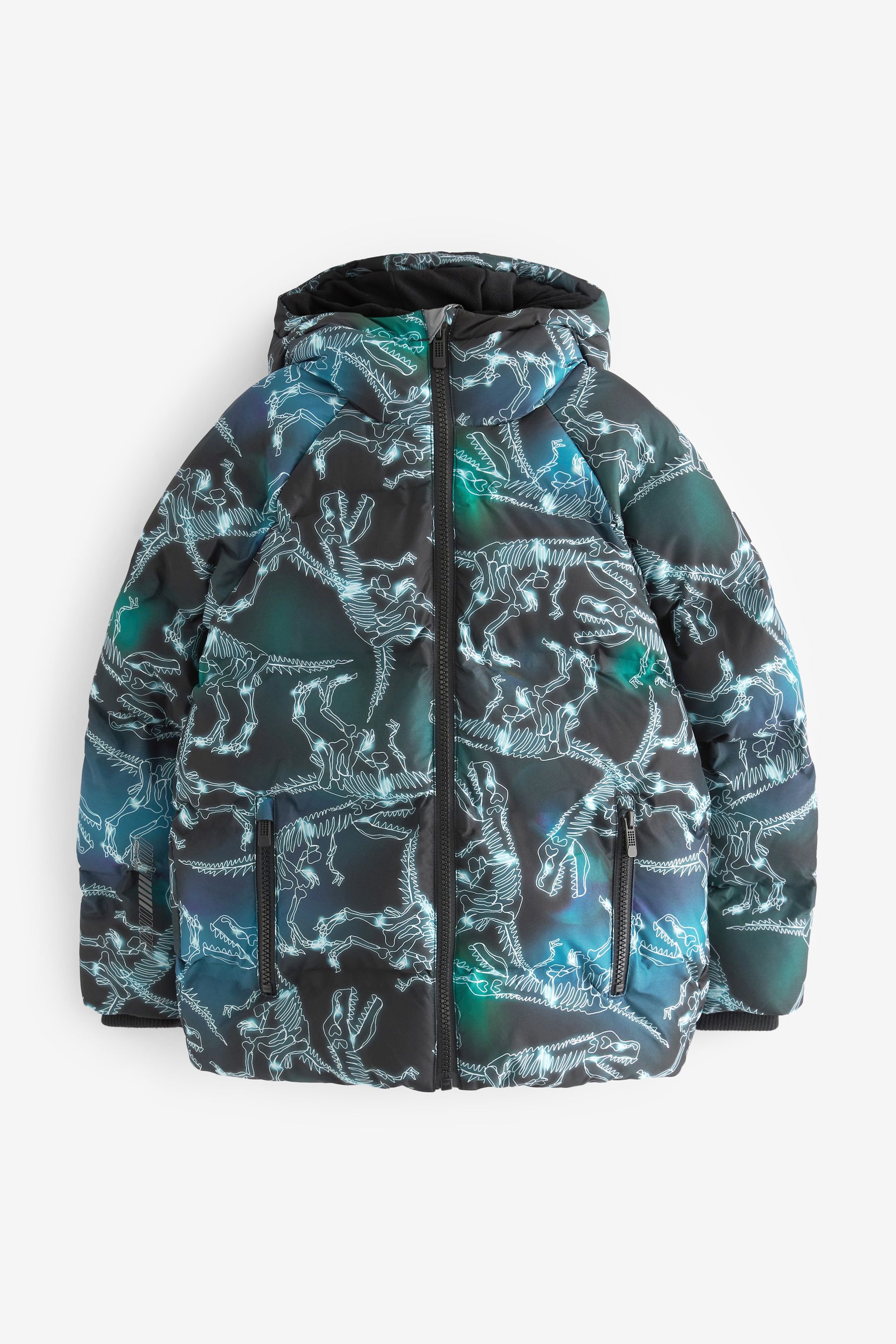 Dinosaur padded coat store