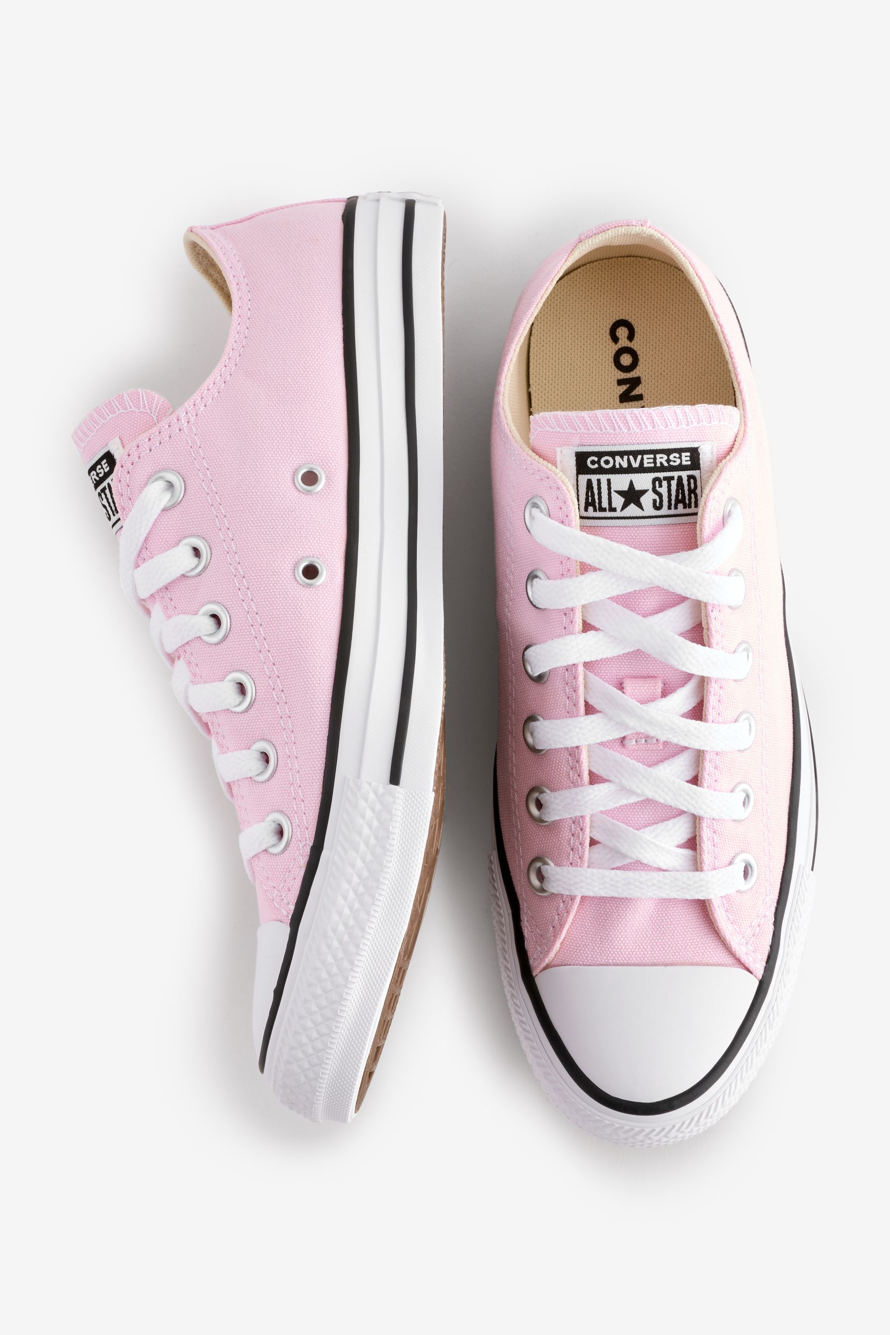 Buy Converse Light Pink Chuck Taylor All Star Ox Low Trainers from the Next UK online shop