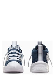 Converse Blue Junior Ultra Mid Trainers - Image 7 of 9