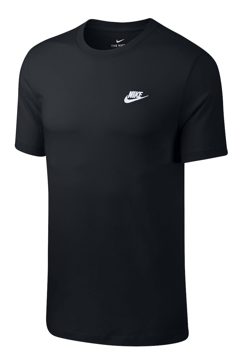 Nike Black Club T-Shirt - Image 4 of 5