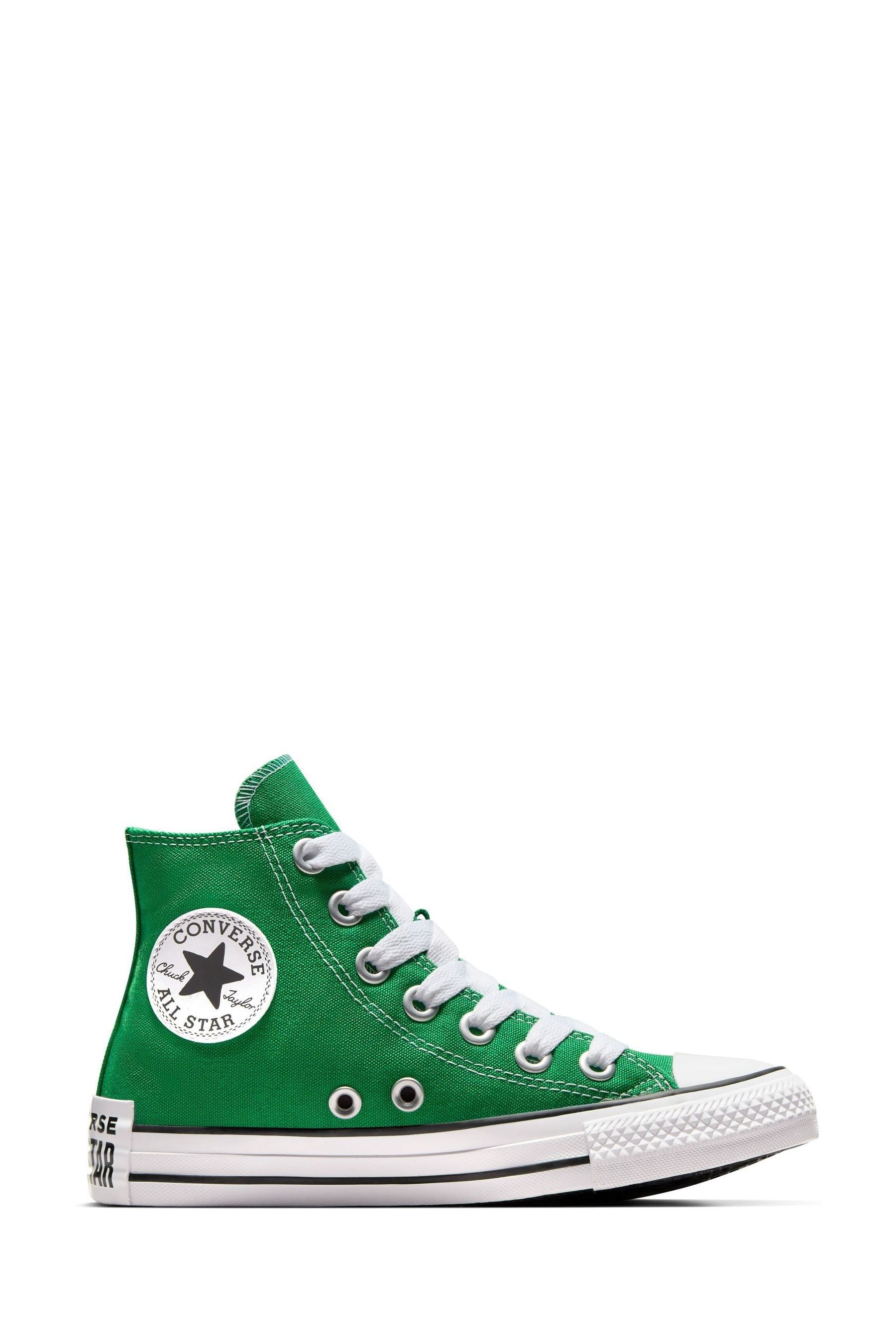 Converse green chuck taylors discount