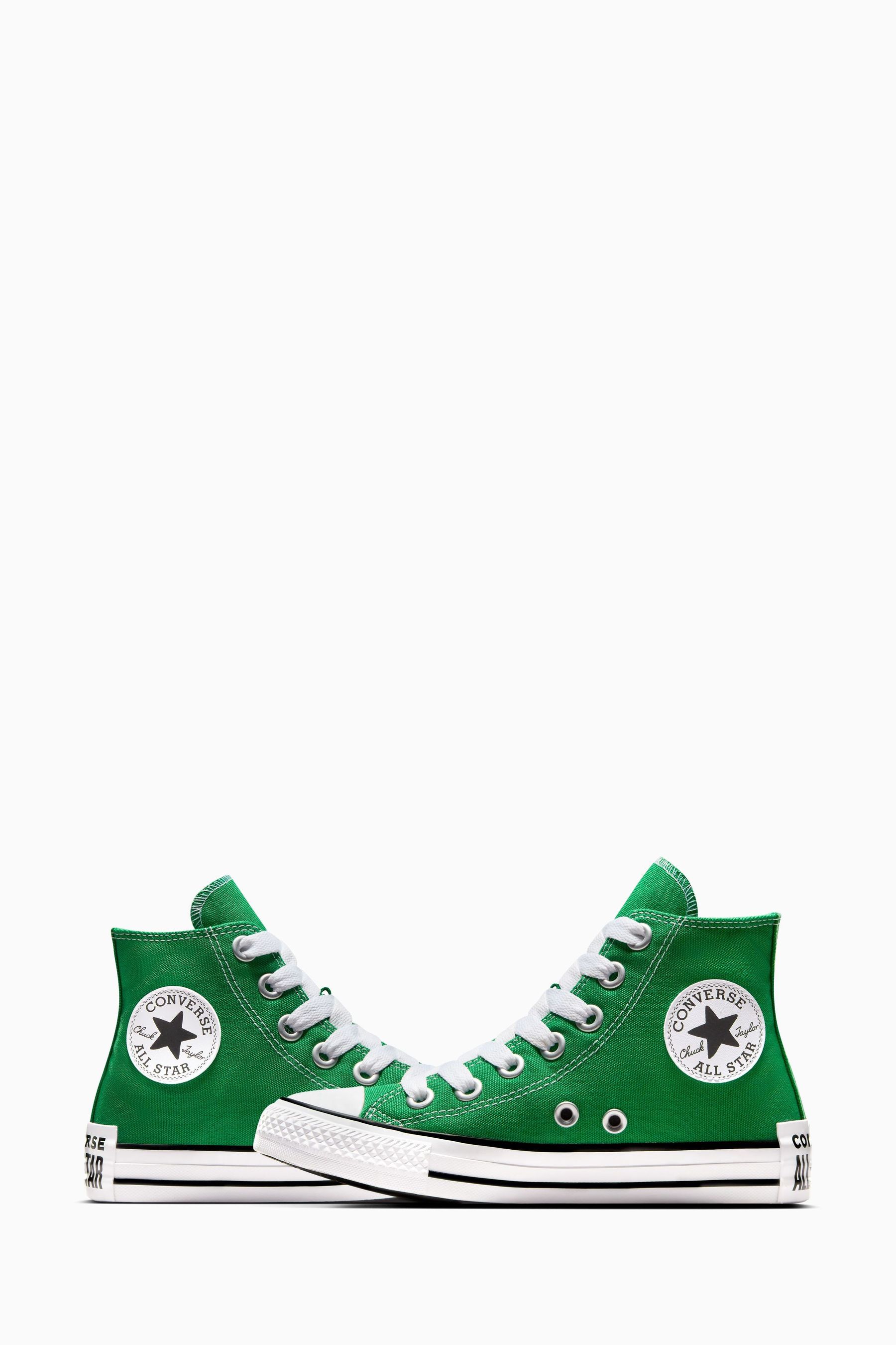 Converse high green top