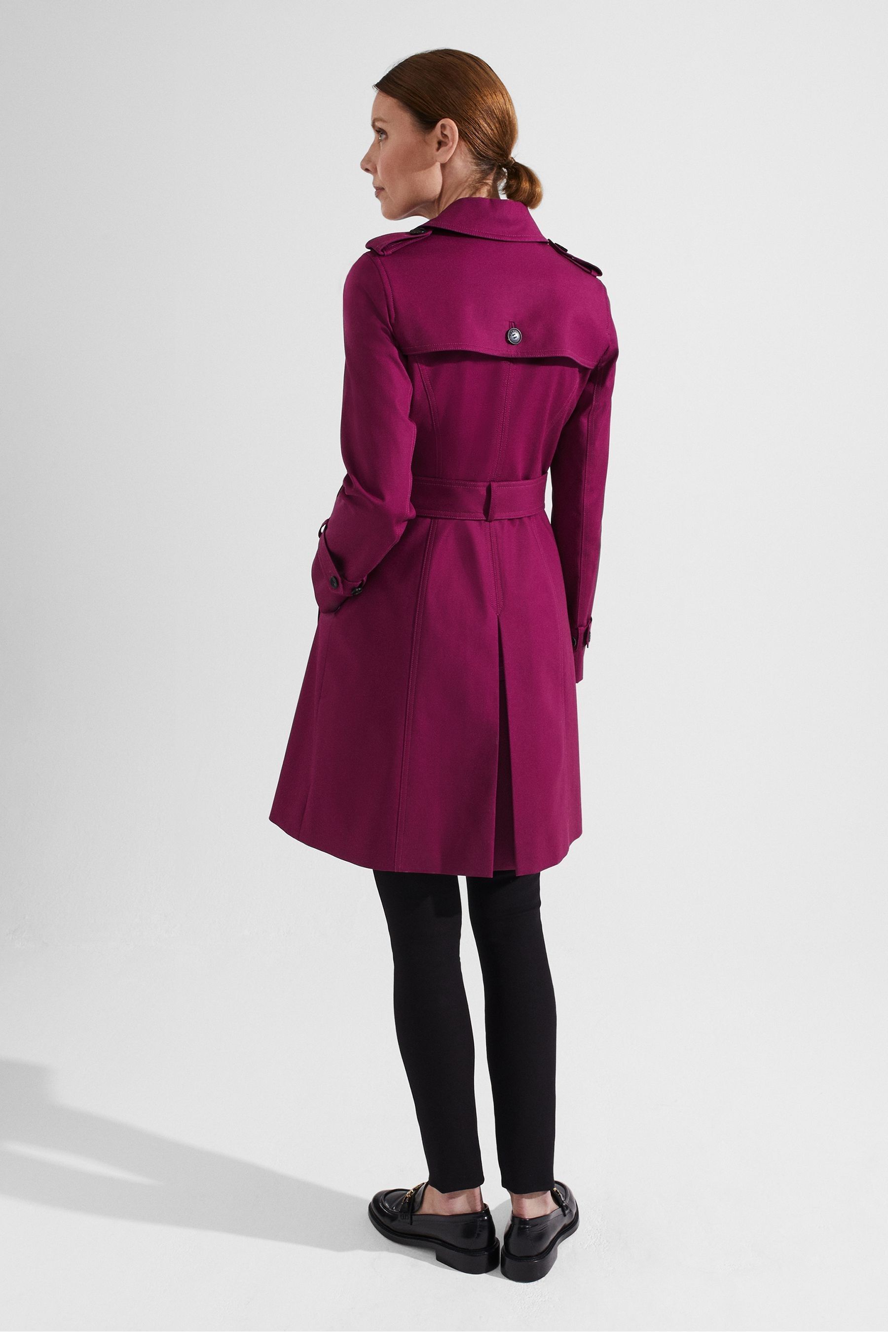 Purple petite coat clearance