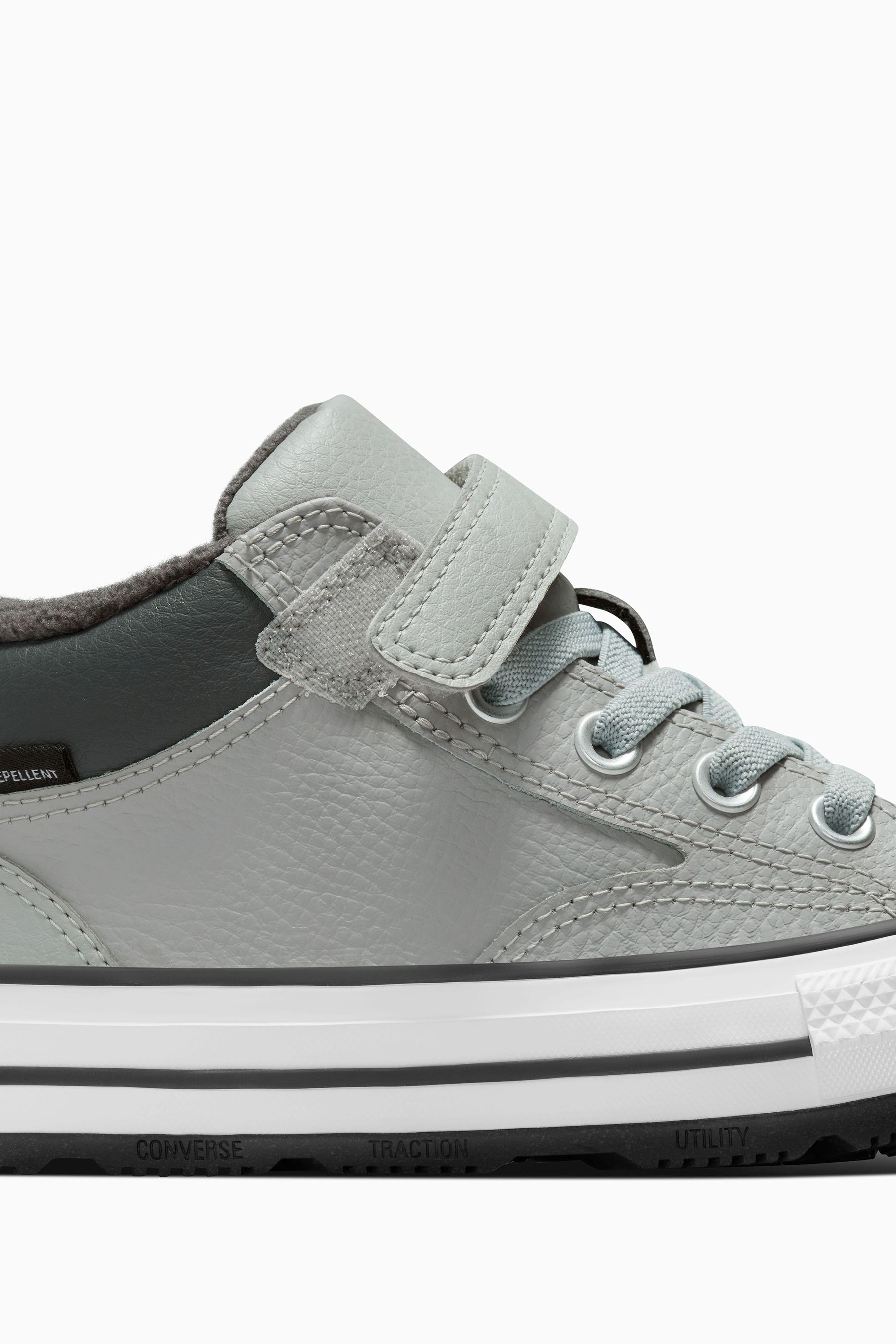 Grey junior converse sales