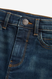 Indigo Skinny Fit Mega Stretch Adjustable Waist Jeans (3-16yrs) - Image 3 of 3