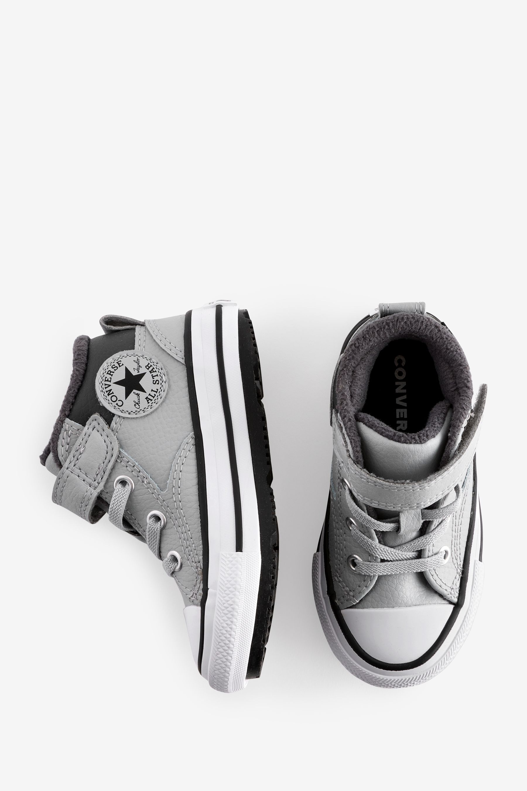 Infant grey converse hot sale