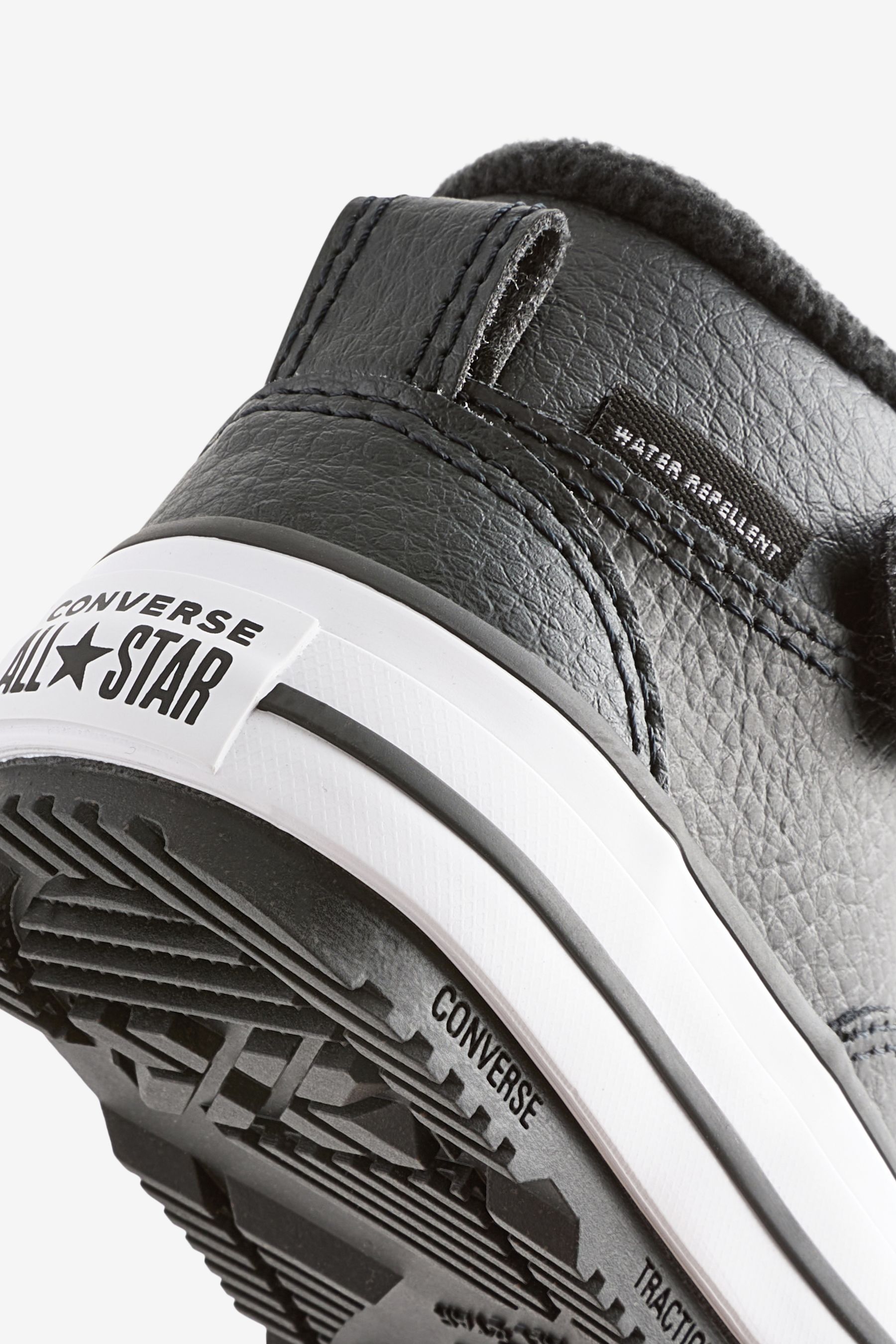Silver converse boots discount