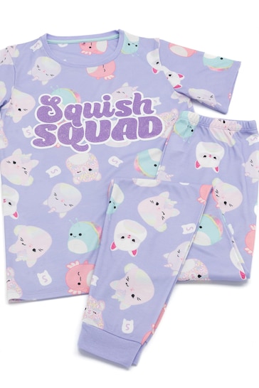 Vanilla Underground Purple Girls Squishmallows Pyjamas