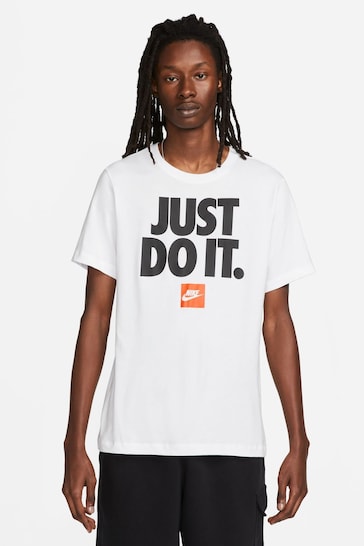 Nike White Sportswear T-Shirt