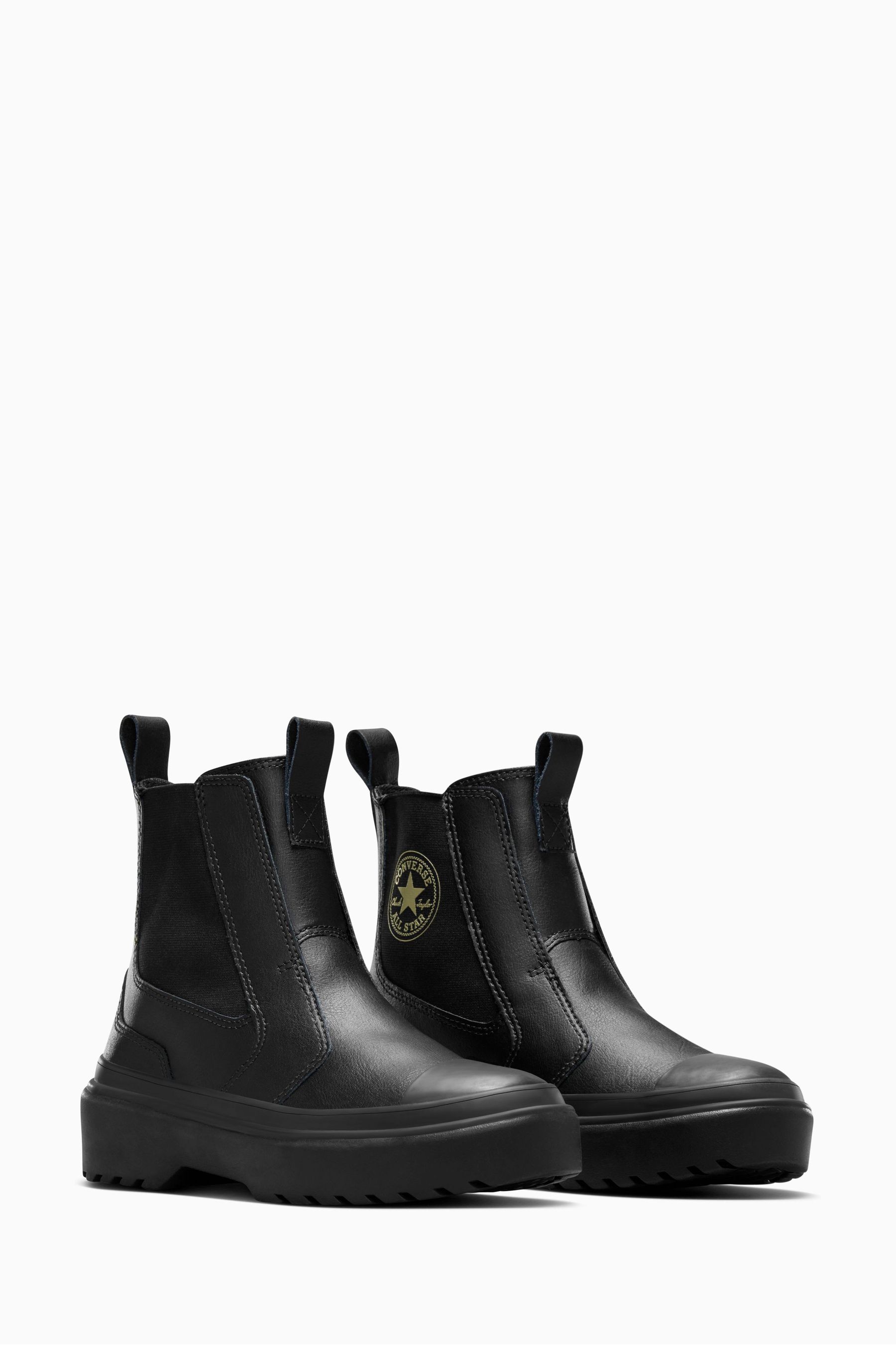 Buy Converse Black Chuck Taylor Youth Lugged Chelsea Boots from Next USA