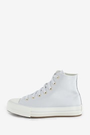 Converse Grey Youth Chuck Taylor EVA Lift Trainers - Image 2 of 9