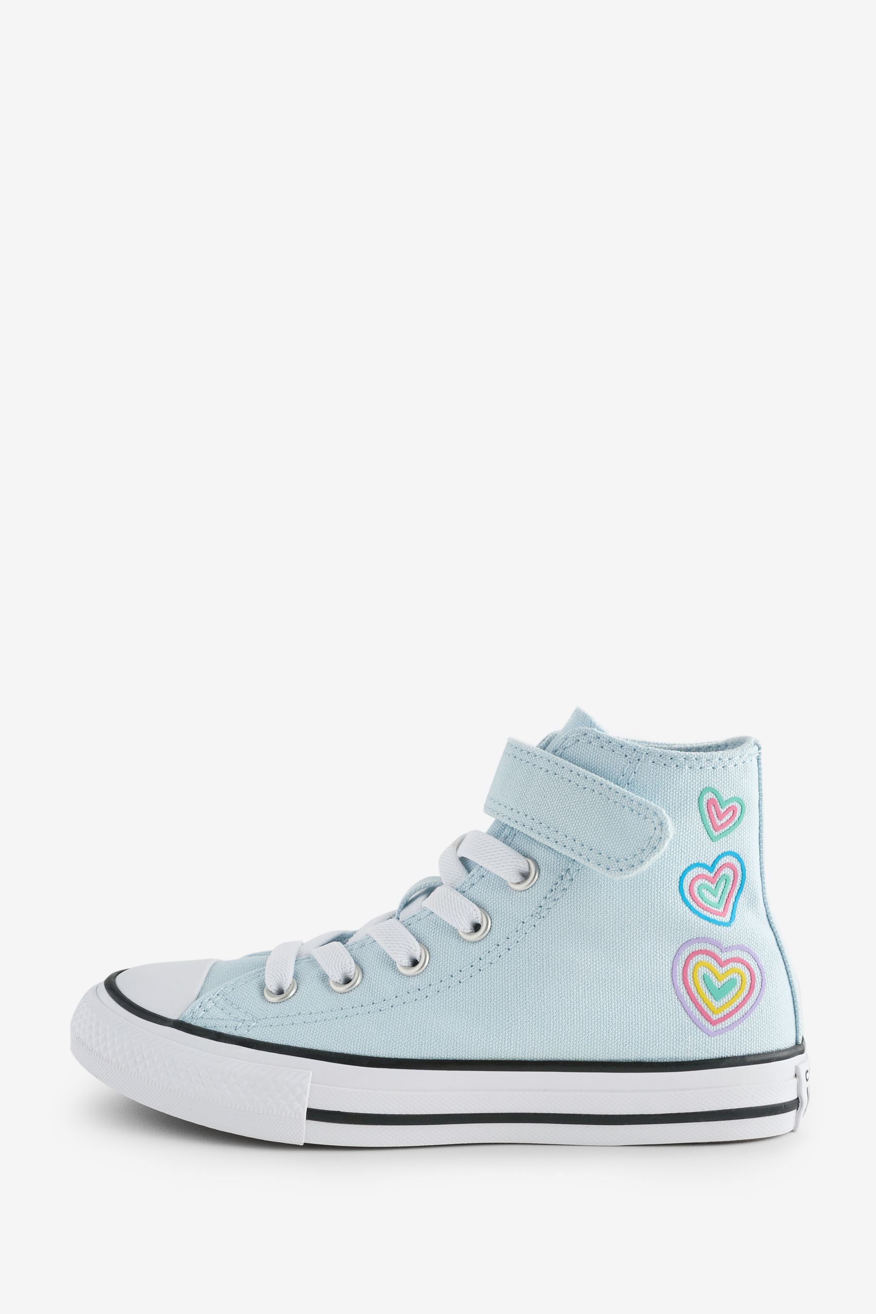 Converse navy heart chuck deals
