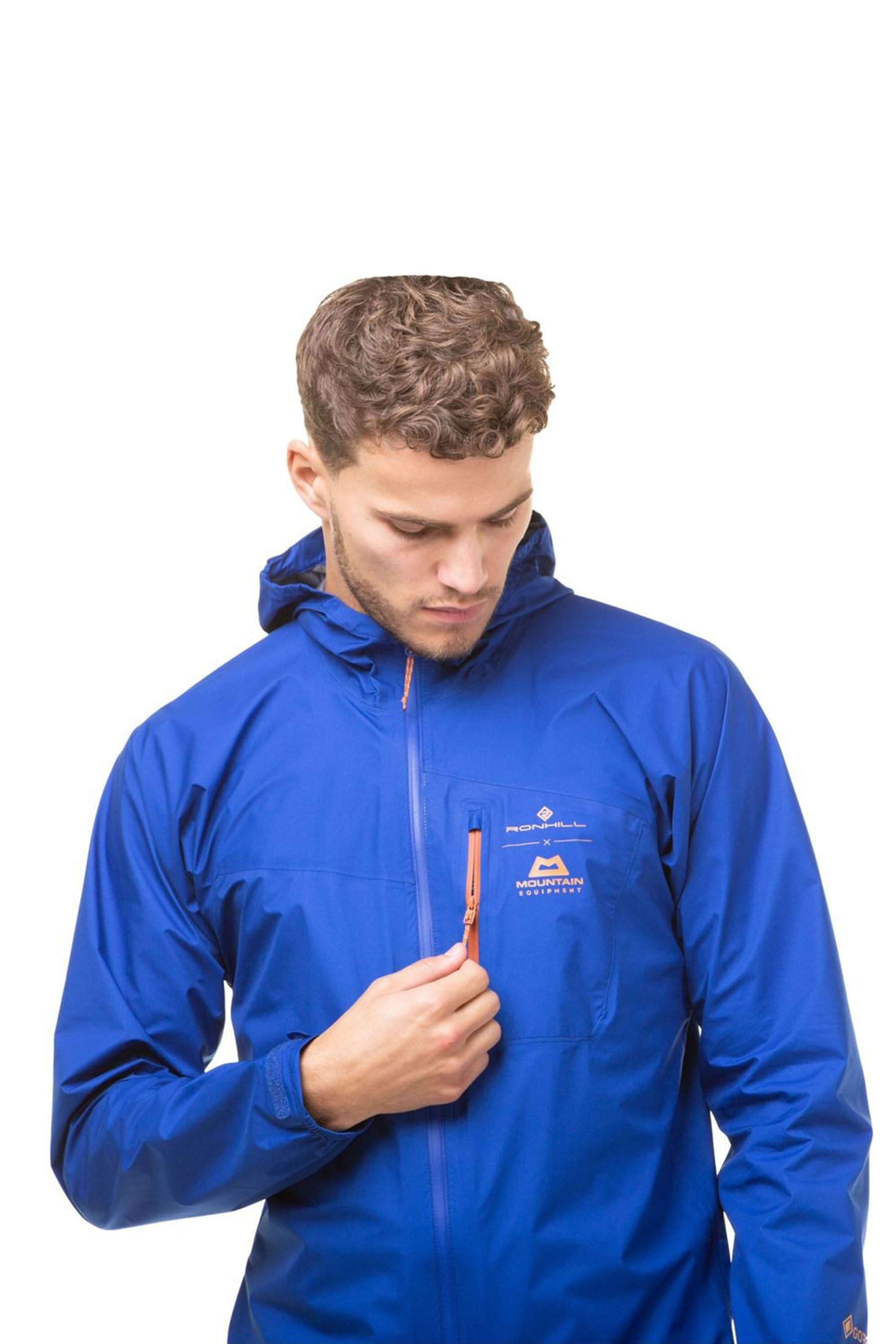 Buy Ronhill Mens Blue Tech Gore Tex Mercurial Waterproof Running Jacket from Next Luxembourg