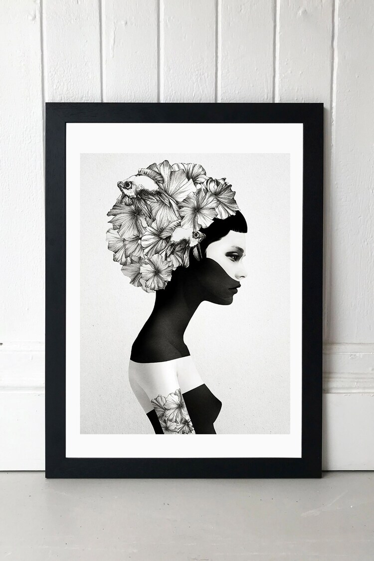 Black Marianna by Ruben Ireland Black Framed Print - Image 1 of 4