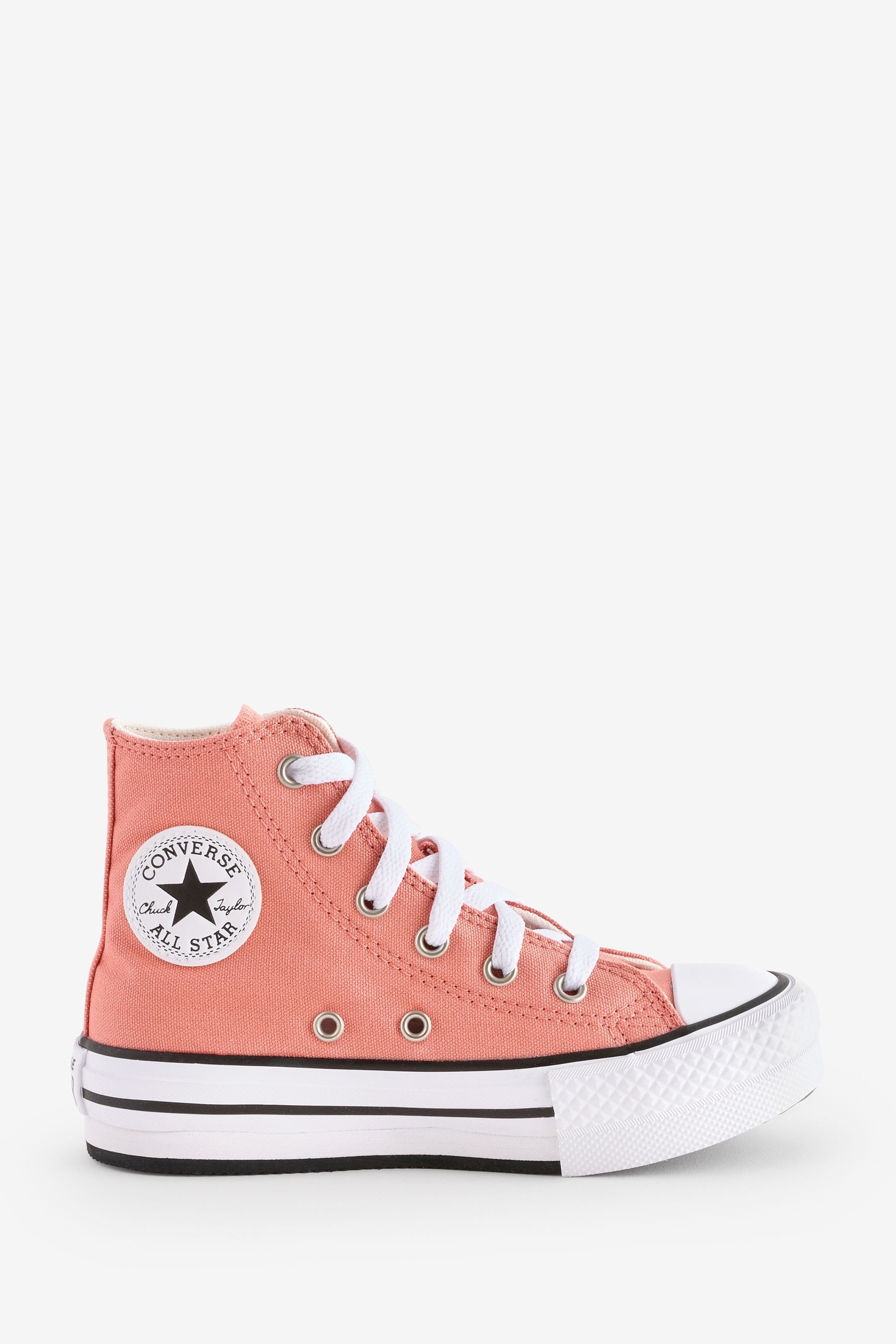 Converse Pink Trainers uk2eu345 Girls
