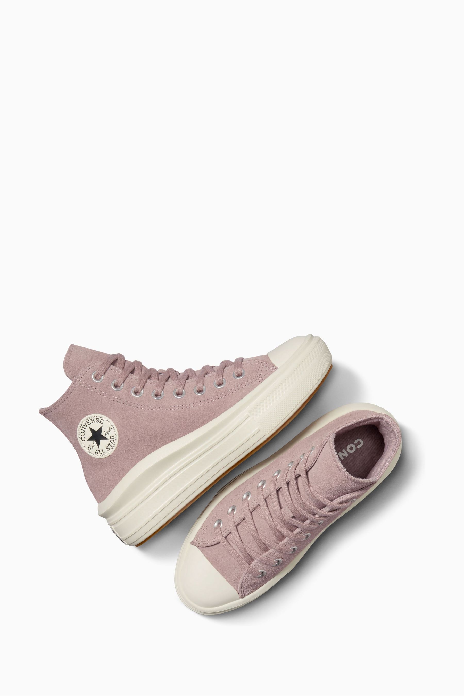 Converse Pink Move Suede Trainers
