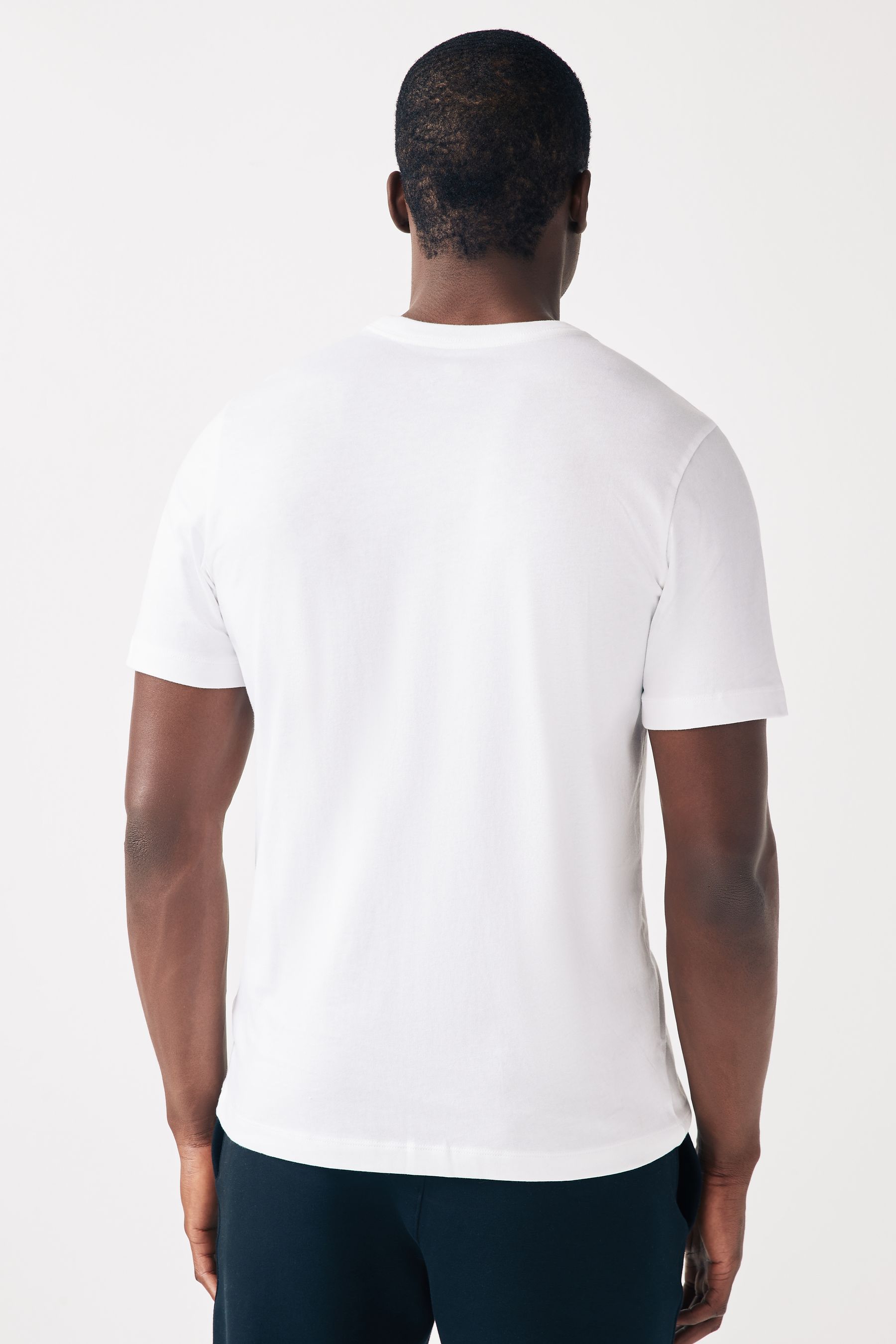 Nike white collar t shirt online