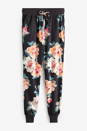 Black Floral Supersoft Cosy Pyjamas - Image 7 of 8