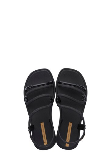 Ipanema Solar Black Sandals
