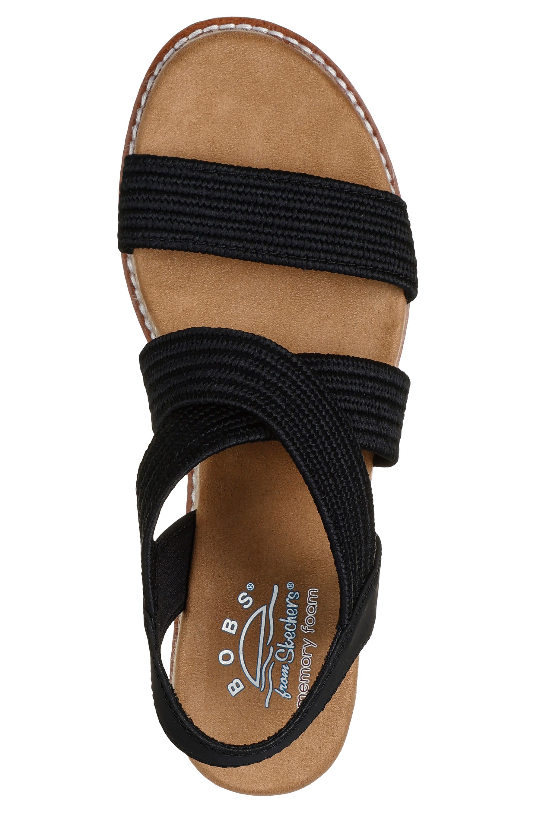 Buy Skechers Black Bobs Desert Chill Sweet Crossing Sandals from the Next UK online shop