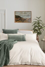 Bedeck of Belfast Green Alder Pillowcase Sham - Image 3 of 4