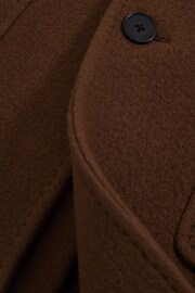 Atelier Casentino Wool Blend Single Breasted Coat - Image 7 of 7