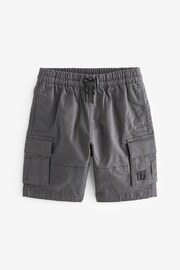 Charcoal Grey Cargo Shorts (3-16yrs) - Image 5 of 7