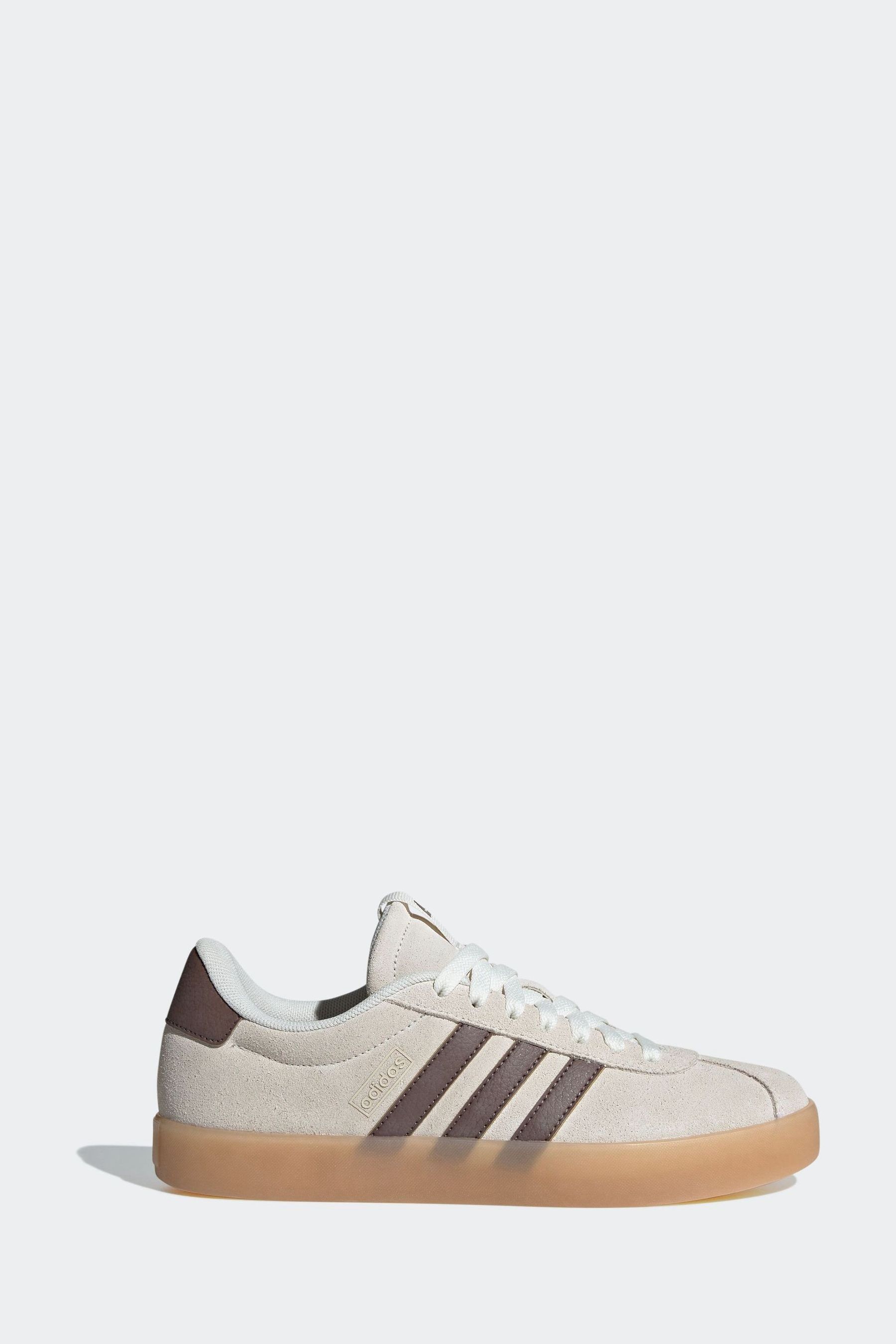 adidas Beige VL Court 3.0 Trainers